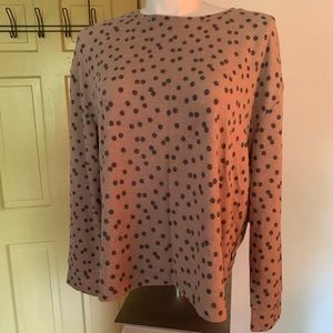 NWT Cute Polka Dot Time and Tru Top